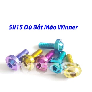 Ốc titan gr5 5li15 bắt mão winner x/đồng hồ sonic winner và nhiều vị trí