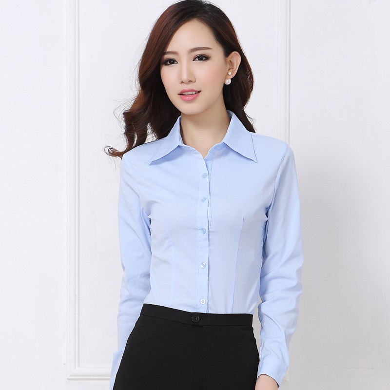 Sơ mi nữ công sở, sơ mi học sinh đủ màu đủ size Sm32