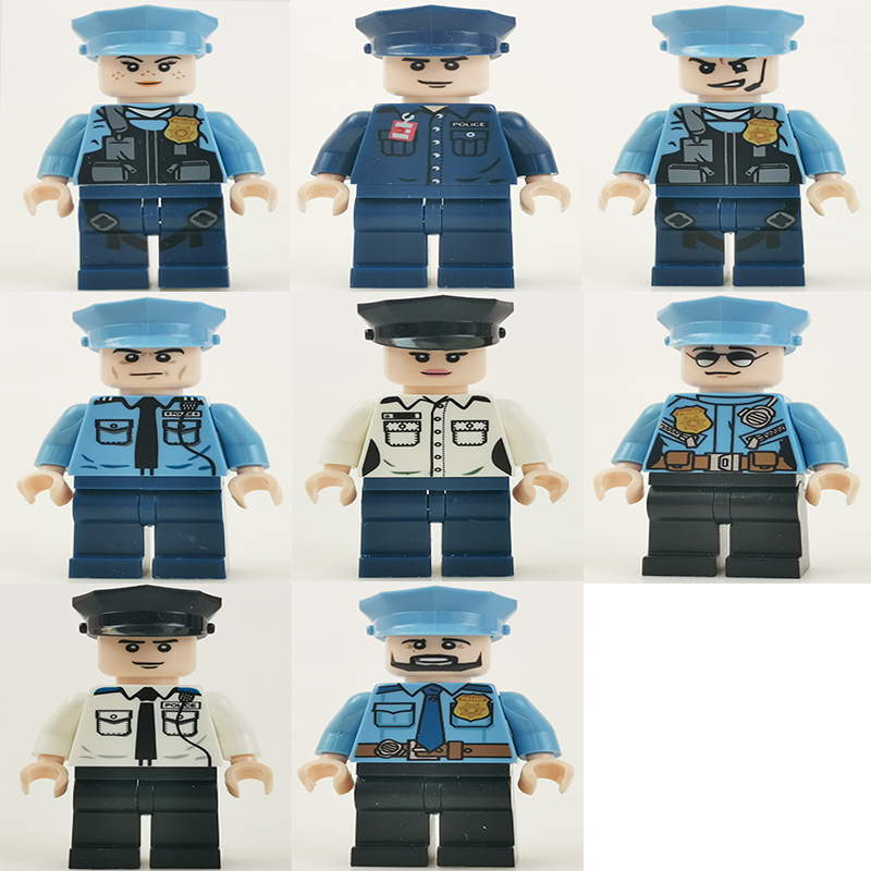 Mô hình lego lắp ráp đồ chơi CHENGMEI siêu anh hùng Marvel lực lượng cảnh sát lính cứu hỏa ninja tùy chọn cho trẻ em