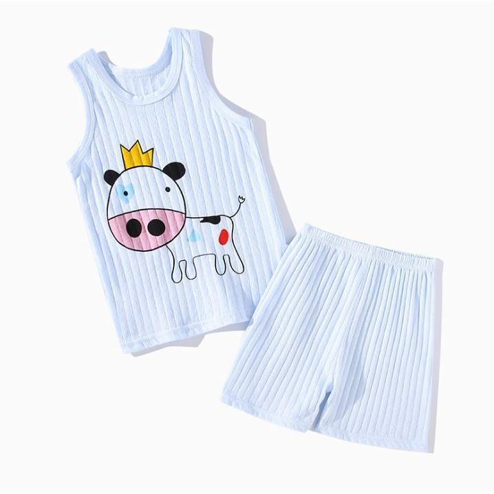 BỘ BA LỖ COTTON GIẤY MÀU 2020 SIÊU HÓT CHO BÉ