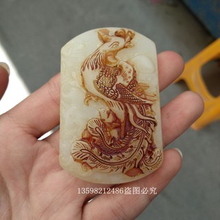 Mô hình đồ chơi cổ bằng ngọc bích độc đáo