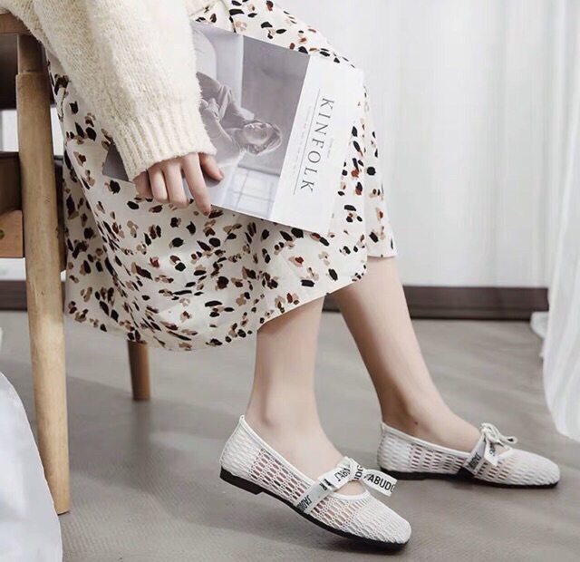 Giày bệt lưới mũi vuông | BigBuy360 - bigbuy360.vn