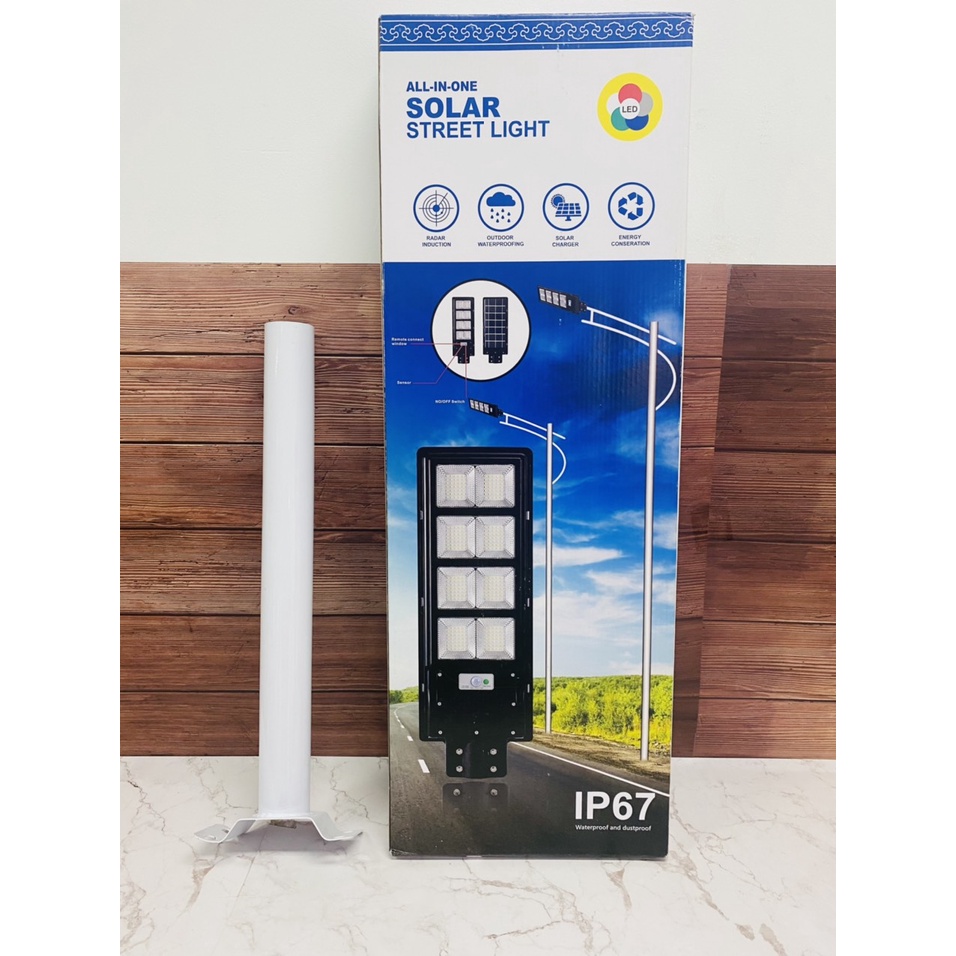 150W ĐÈN ĐƯỜNG NĂNG LƯỢNG MẶT TRỜI , ĐÈN CHIẾU SÁNG TẤM PIN LIỀN THỂ , IP67 CHỐNG NƯỚC CHIẾU SÁNG 13H HÀNG MỚI 2022