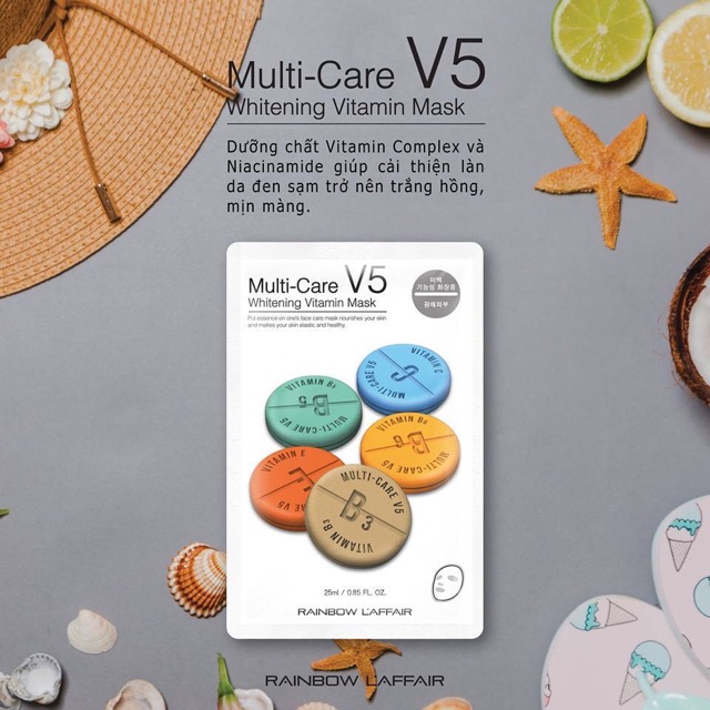 Mặt nạ RAINBOW Multi care V5