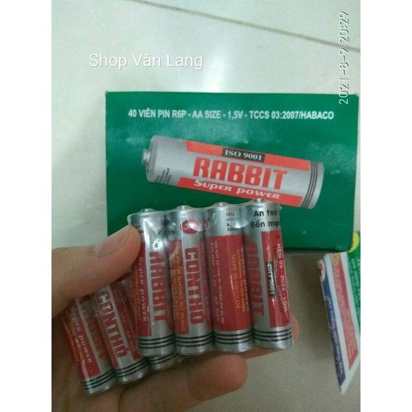 4 Viên Pin con thỏ AA - 1,5V