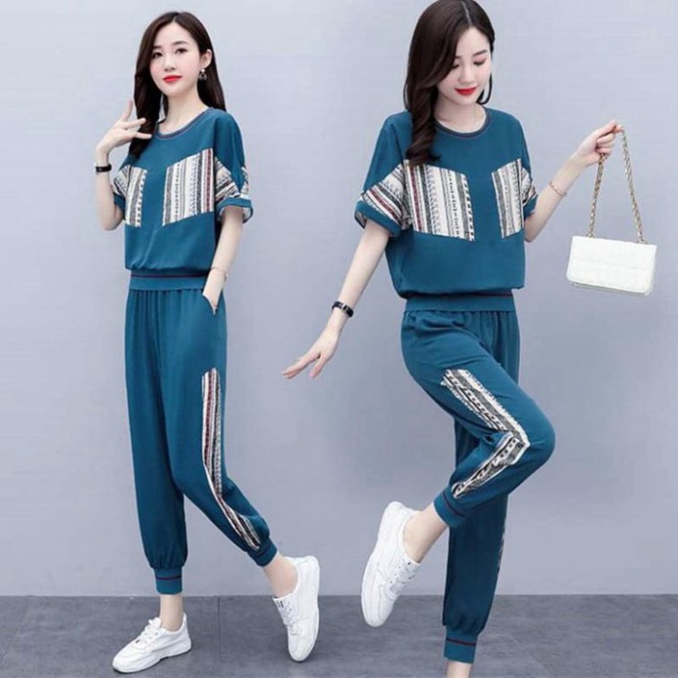 [RẺ VÔ ĐỊCH] Bộ đũi nữ mặc nhà, dáng thể thao cực xinh đủ size 45-85kg