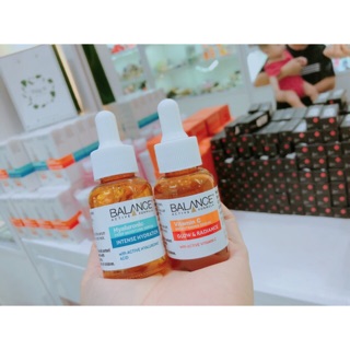 Serum vitamin C Balance và serum Hyaluaronic