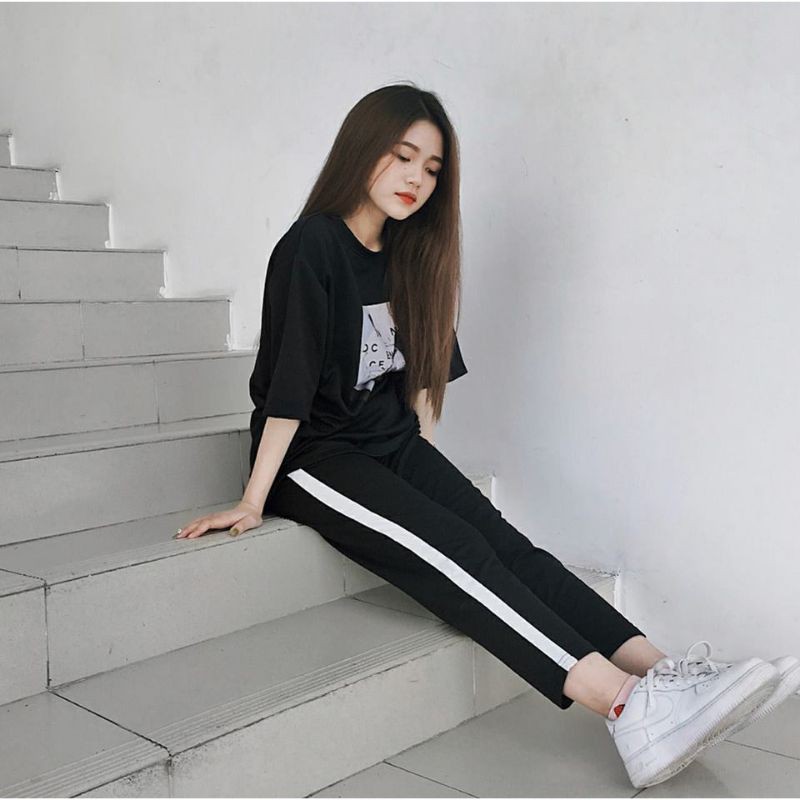 Quần jogger 1 line 1hitshop 2hand