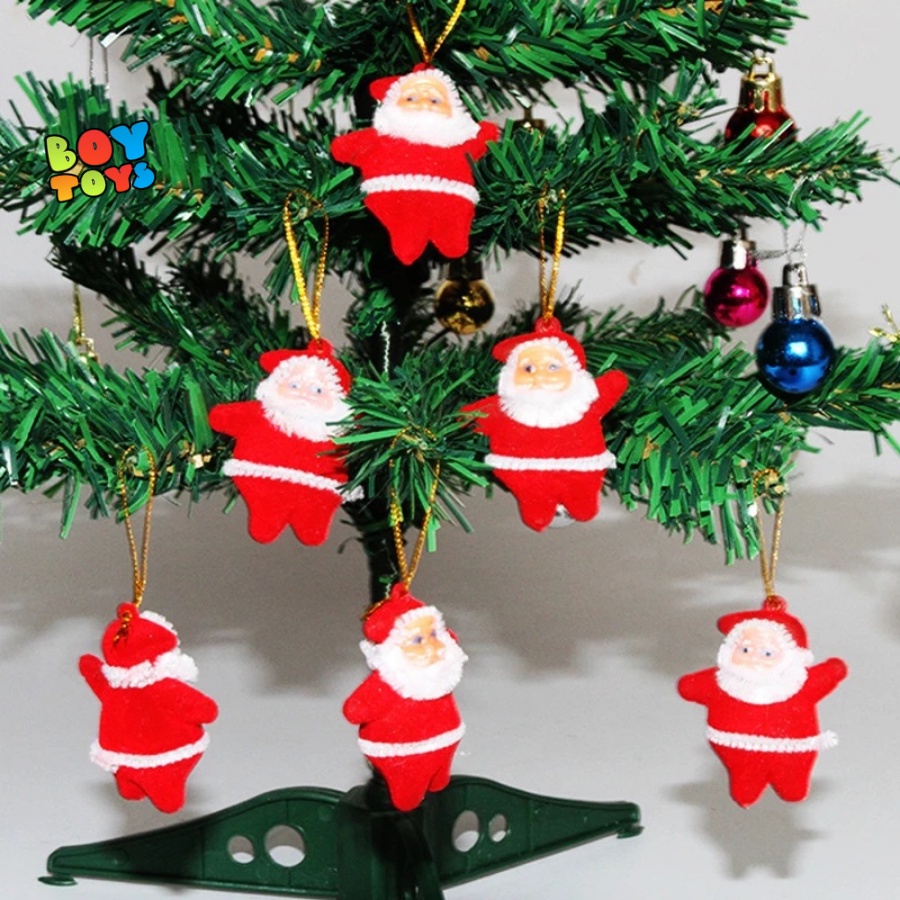 Quà tặng mô hình ông già Noel trang trí cây thông giáng sinh