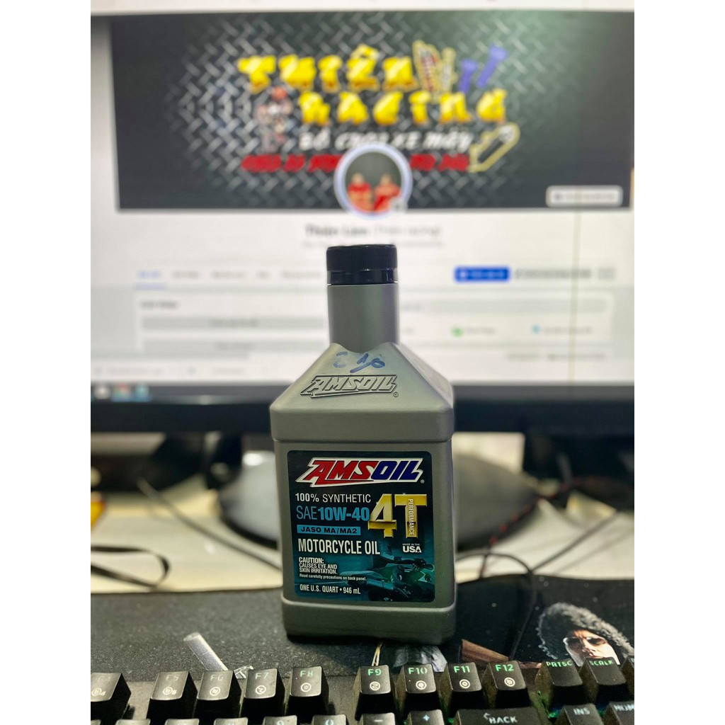 Nhớt amsoil performance 4t 10W40