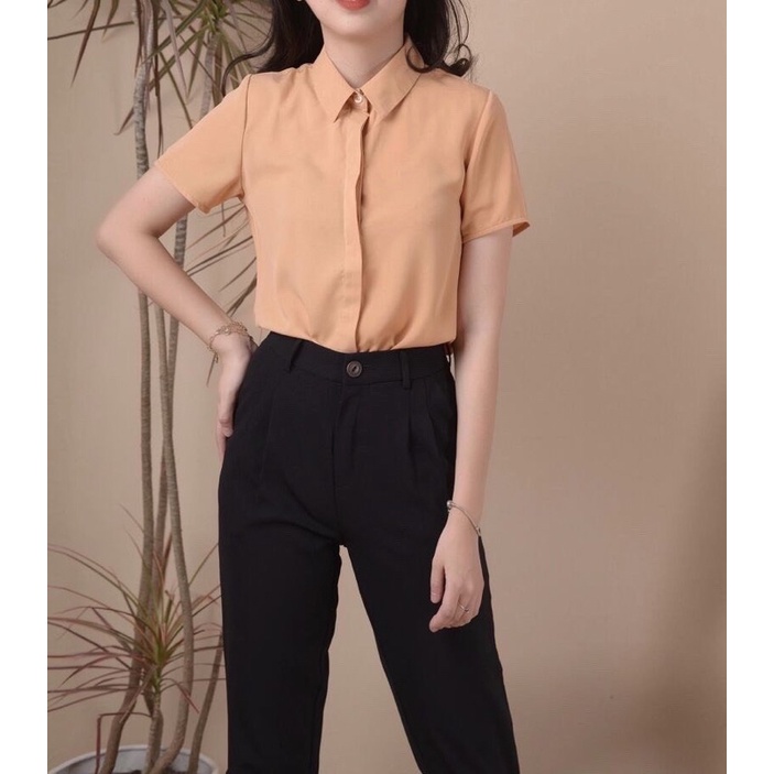 Sơ mi lụa cổ đức