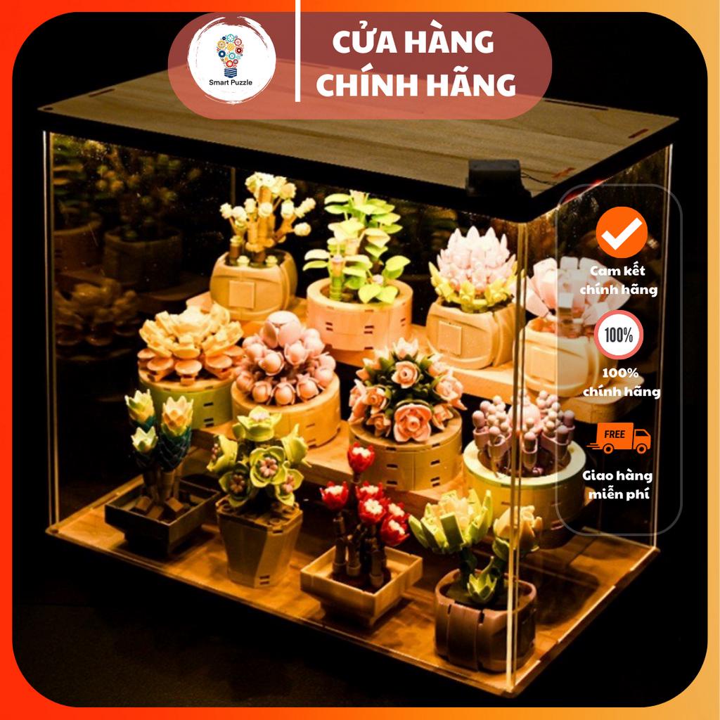 Bộ Sưu Tập Mô Hình non Lego Chậu Hoa Mô Hình Lắp Ráp Mô Hình Trang Trí Mô Hình Decor Cao Cấp Mô Hình Quà Tặng