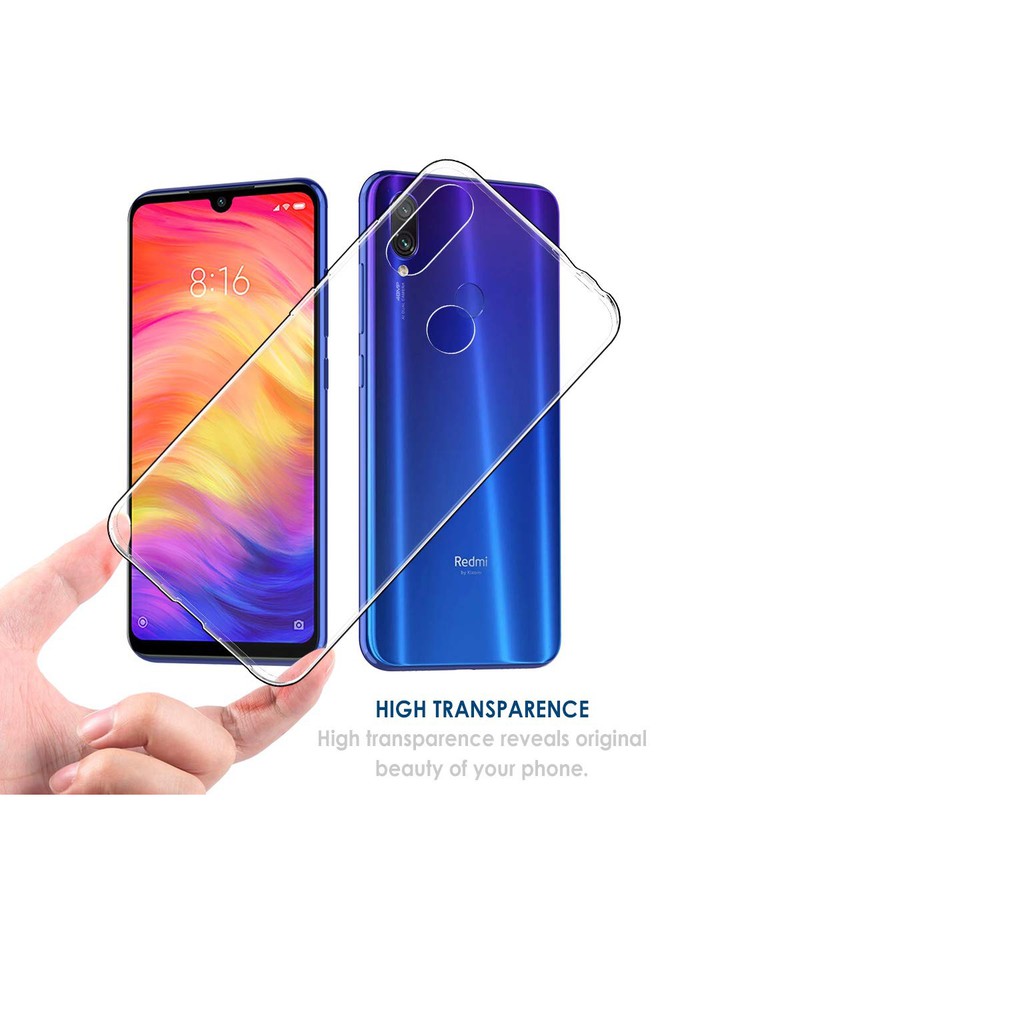 Ốp Lưng Xiaomi Redmi 7 TPU Dẻo Trong Suốt Vỏ silicon Xiaomi Redmi7
