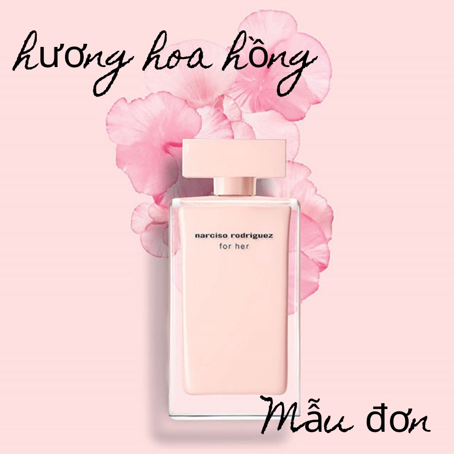 Nước Hoa Nữ Narciso Rodriguez for Her Hồng Đen Mùi 100ml Cực Thơm