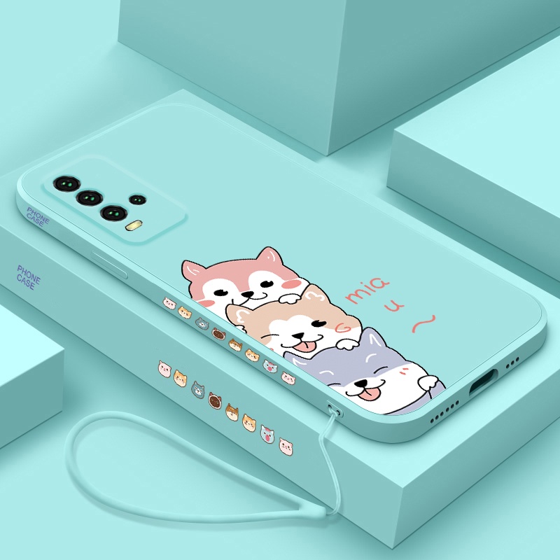 Ốp Điện Thoại Silicon Mềm Họa Tiết Hoạt Hình Dễ Thương Cho Redmi 9T 9C 9A