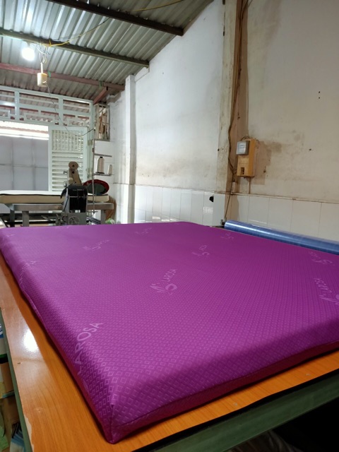 Nệm cao su khoa học đầu kéo Purple