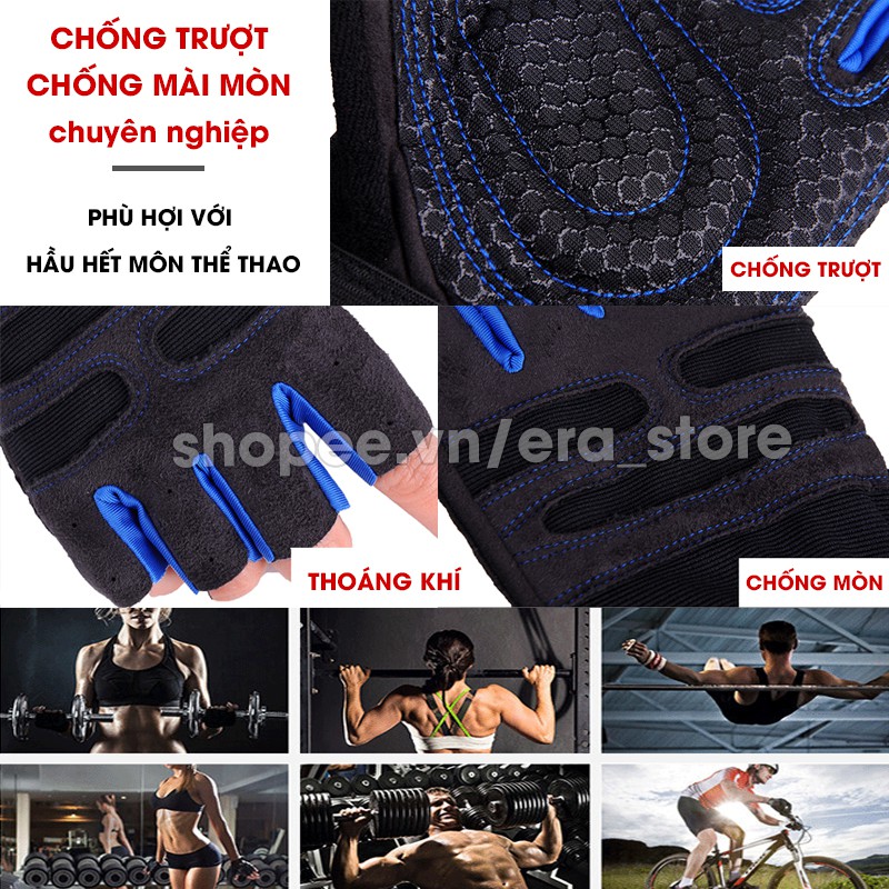 Găng Tay Tập Gym Tập Thể Thao Đa Năng Loại Chuyên Nghiệp Chuyên Cho Thể Hình MMA Boxing