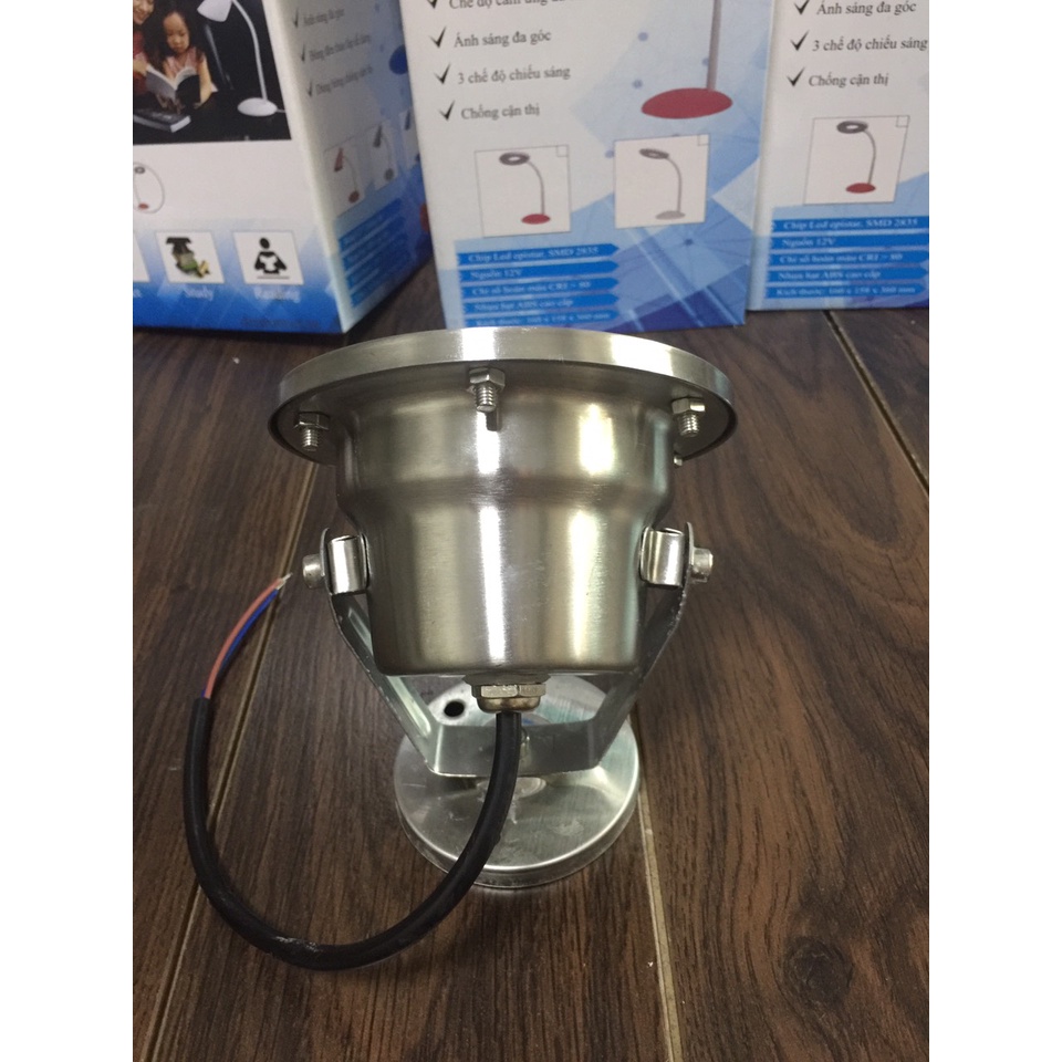 Đèn LED Âm Nước 6W  MV-UR601 AC24V INOX 304 Tiêu Chuẩn IP 68 Dùng Chiếu Bể Cá Hồ Bơi Bảo Hành 12 Tháng