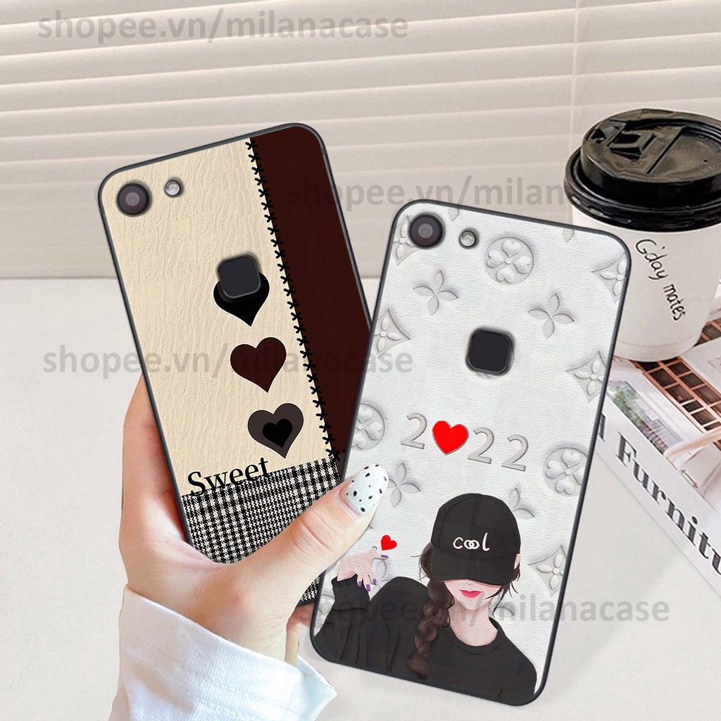 Ốp Vivo V7 / V7 Plus / V7+ hình trái tim be love tình yêu siêu đẹp, cá tính, thời trang