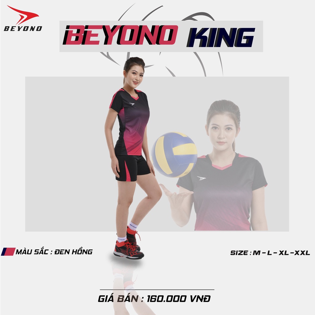 ÁO BÓNG CHUYỀN NAM NỮ BEYONO ĐỘC QUYỀN CHÍNH HÃNG