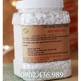 Bột Sắn Dây Dạng Hũ 1Kg - Toàn Thắng [FREESHIP TOÀN QUỐC]. Bao Đổi Trả Nếu Sản Phẩm Ko Đúng Yêu Cầu