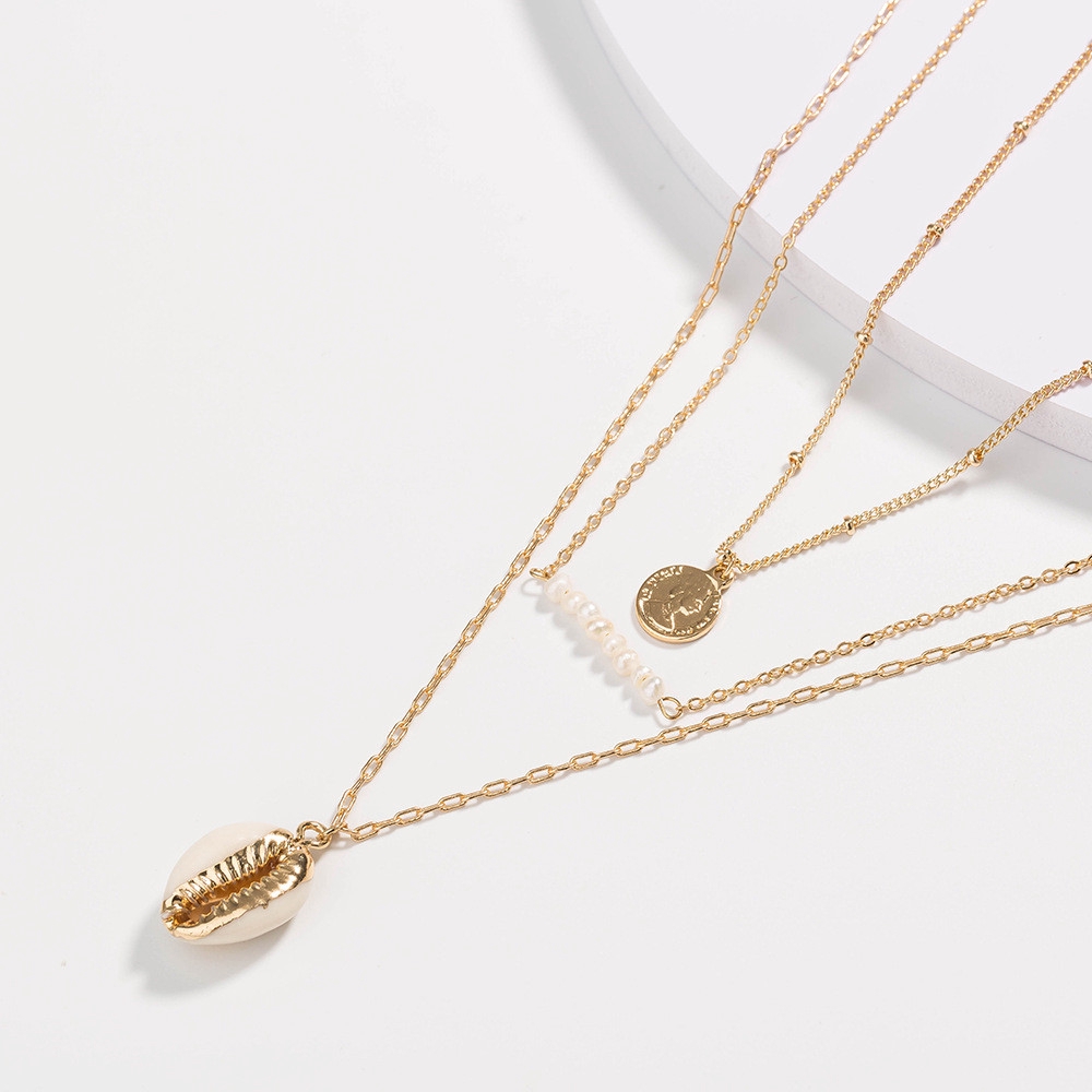 Vòng cổ nhiều lớp phong cách Bohemian thời trang cho nữ