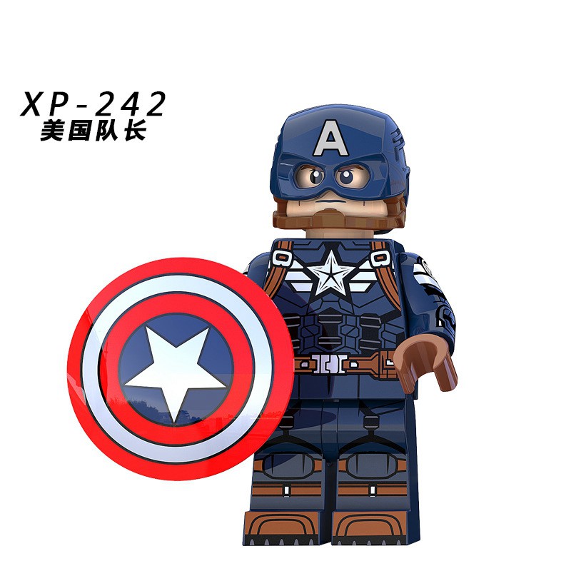 Bộ Đồ Chơi Xếp Hình Captain America Cho Bé Kt1031
