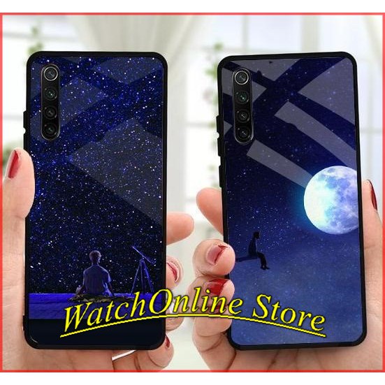 Ốp lưng Vsmart Live in hình Ngắm Trăng / Ngắm sao