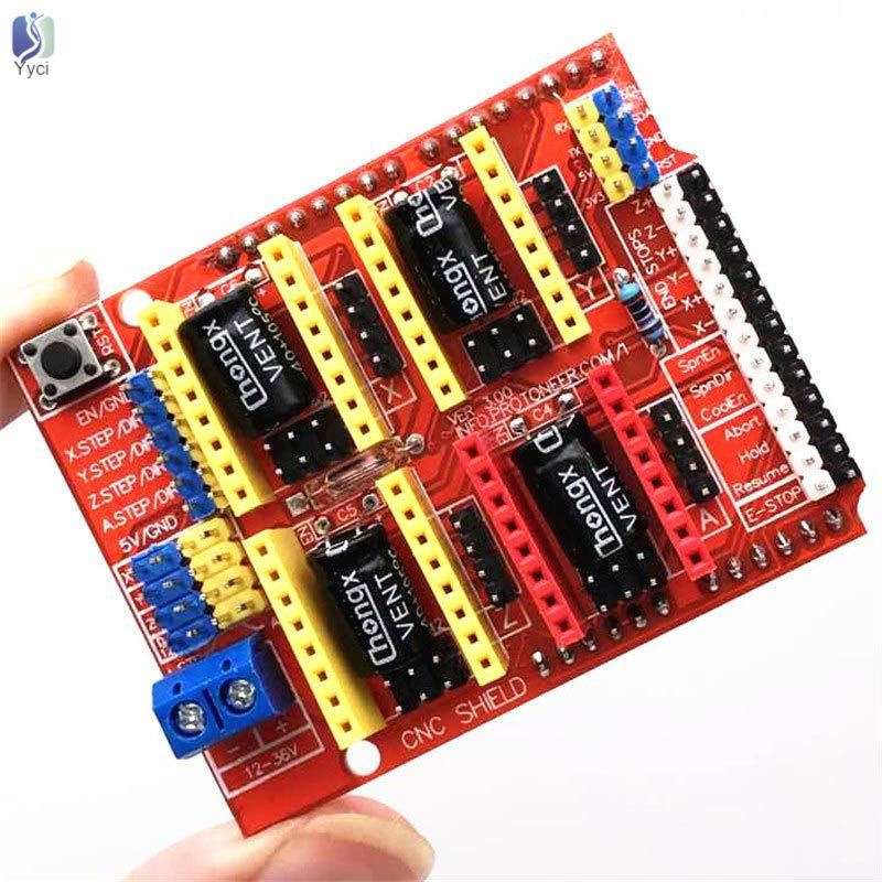 Bộ 4 bảng điều khiển mở rộng trình điều khiển A4988 cho Arduino/CNC Shield V3/Máy in 3D