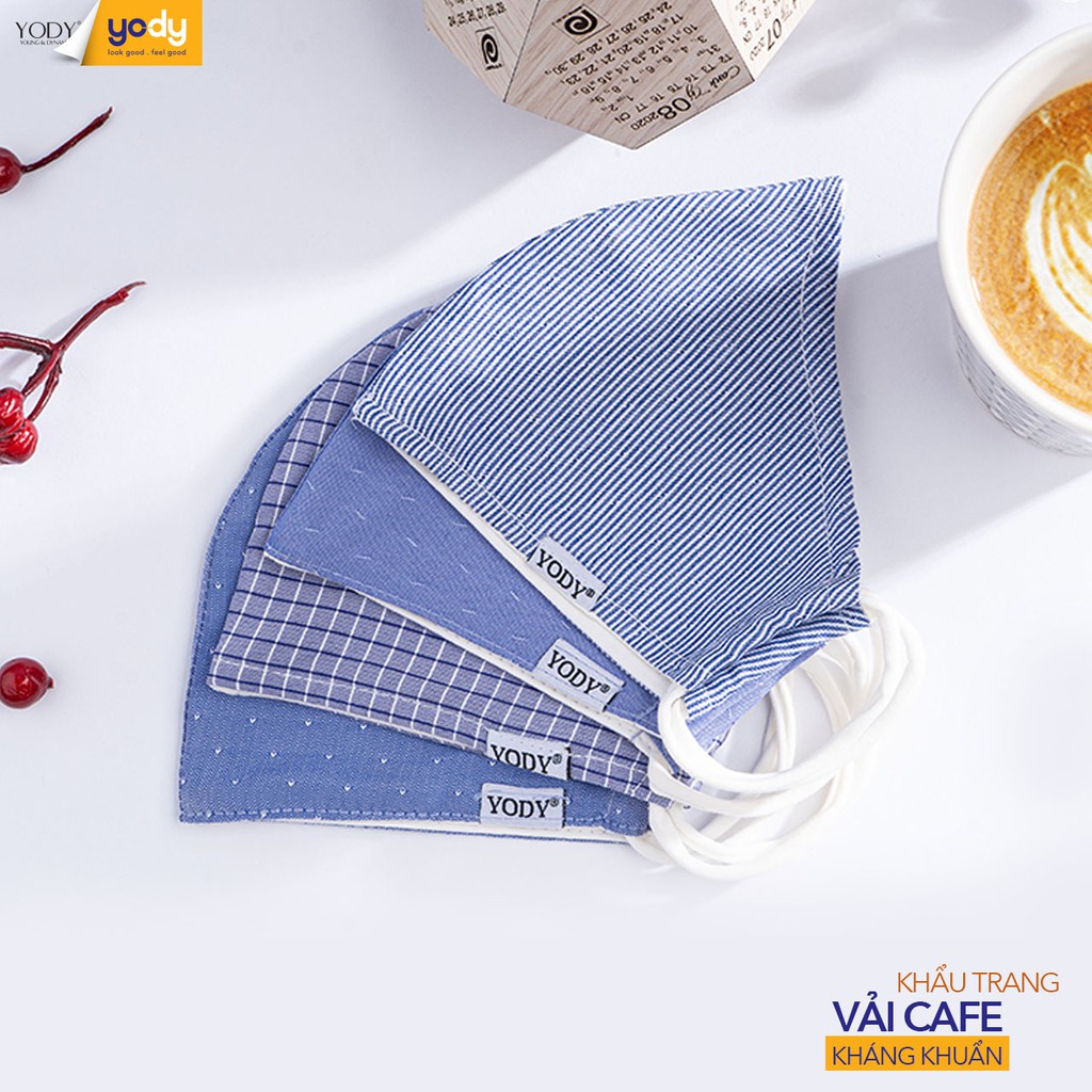 Combo 5 chiếc khẩu trang YODY lọc khuẩn thiết kế vừa vặn khuôn mặt KTR3003 | BigBuy360 - bigbuy360.vn