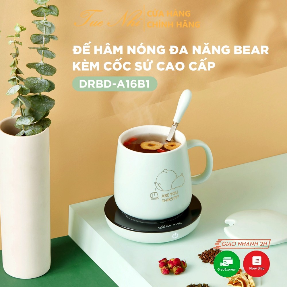 Đế hâm nóng giữ nhiệt đồ uống Bear làm nóng được nhiều loại cốc ly hộp giấy nhập khẩu chính hãng bảo hành 18 tháng | WebRaoVat - webraovat.net.vn