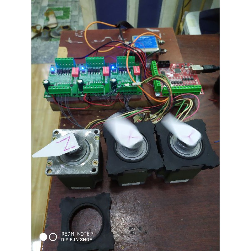 JAPAN SERVO Stepper Motor Size 57 (Option : Mach3 USB Full Combo)