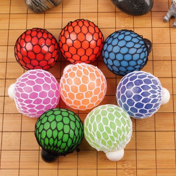 Trứng Lưới Slime Nho Trút Giận, Quả Bóng Lưới Slime Gudetama Squishy Mochi