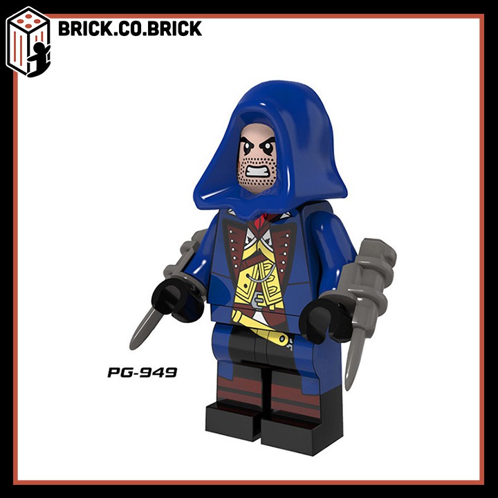 Lego Sát thủ Assassin's Creed Đồ Chơi Lắp Ráp Minifigure Nhân Vật Game PG8020