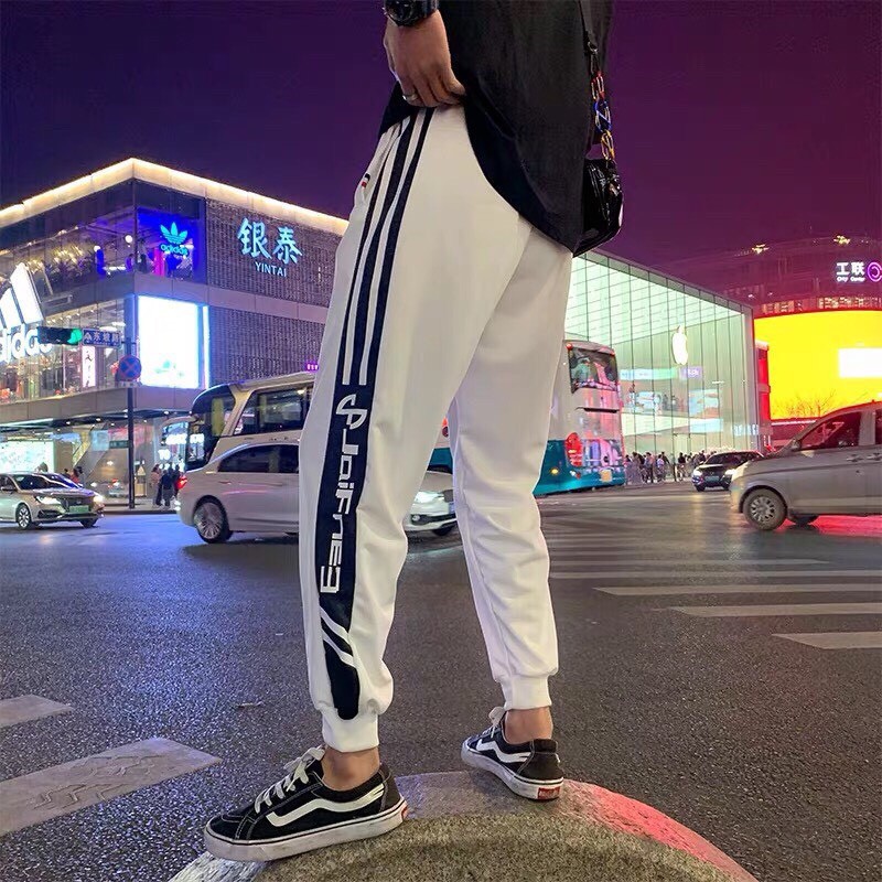&lt;FREE SHIP&gt; Quần jogger vải thun nỉ co giãn dày dặn