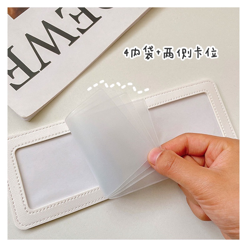 Ốp Điện Thoại Da Đa Năng Họa Tiết Gấu Hoạt Hình Dễ Thương Cho Nữ