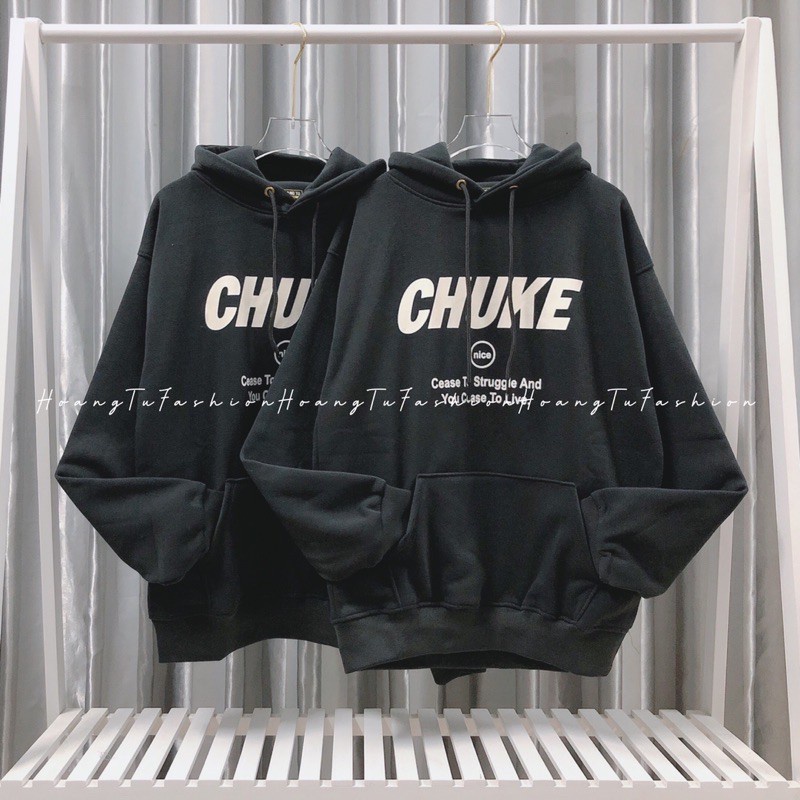 thebagicshop Áo khoác Hoodie form rộng sweater nỉ Ulzzang CHUKE Hot trend Thời Trang Thu Đông siêu đẹp thebagicshop | BigBuy360 - bigbuy360.vn