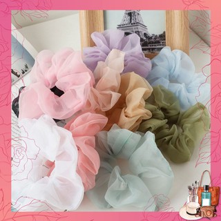 [ĐƯỢC CHỌN MÀU] Cột Tóc Vải Scrunchies - Dây Buộc Tóc Scrunchies trơn