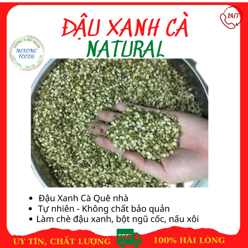 Đậu xanh Cà Còn Vỏ 500gr