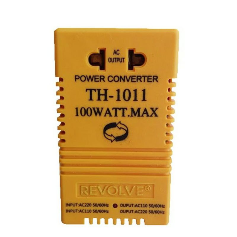 Adaptor Đổi Điện Áp 220V &lt;=&gt; 110V, Revolve TH-1011 100W