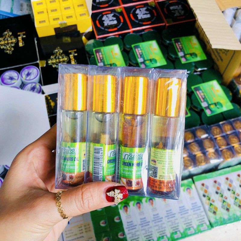 dầu lăn sâm thái