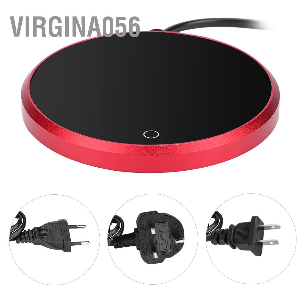 Có thể bán buôn Cảm ứng không thấm nước sưởi ấm Cup Mat Warm Pad Electric Coaster cho trà cà phê Virgina056 Hàng giao ngay