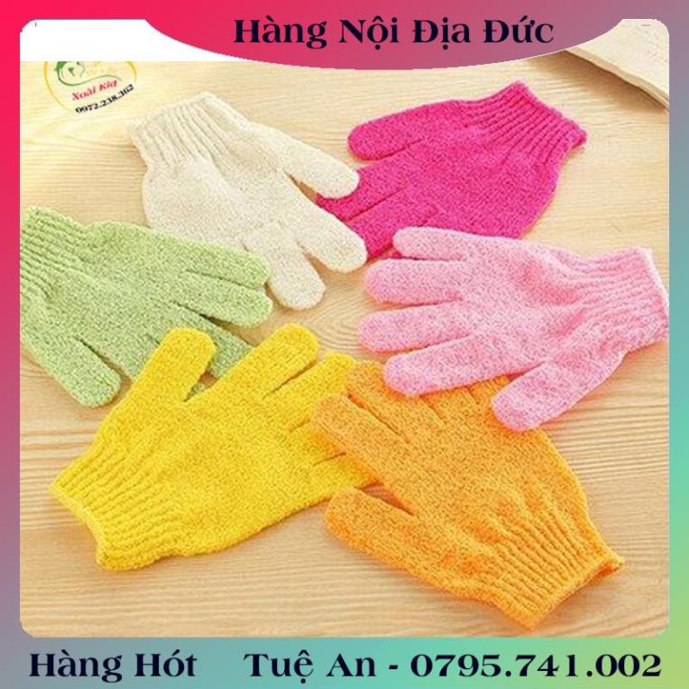 Găng tay tẩy tế bào chết chống trượt dưỡng ẩm cho da khi tắm- 1 chiếc  .