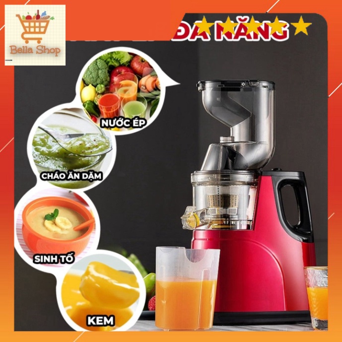 [NEW] MÁY ÉP CHẬM HONGXIN RH-312/NINE SHIELD KB-F8B ÉP NGUYÊN QUẢ tiện tích CAO,LẤY NƯỚC thuần chất (BẢO HÀNH 6 THÁNG)