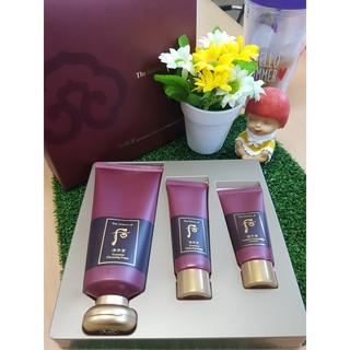 Sữa rửa mặt chống lão hoá Whoo (Whoo Essential Foam special set) 3 sp