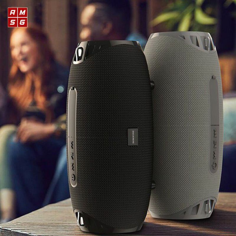 Loa Bluetooth Borofone BR12 Amplio Công Suất 10W, Bass Hay, Kết Nối TWS 2 Loa