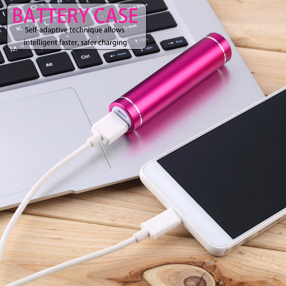 Sạc dự phòng cổng USB mini tiện lợi