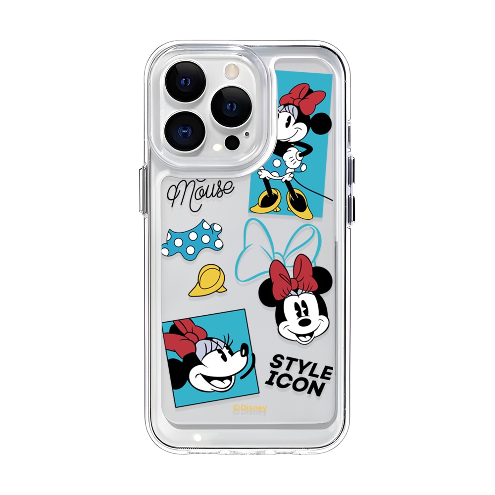 Ốp Điện Thoại Hình Chuột minnie Trong Suốt Cho iphone 14 Plus 11 13promax 12 7Plus X XS Max 7 8 SE 2020