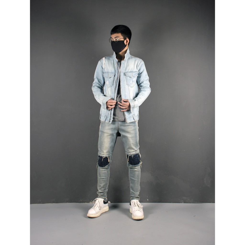 Áo khoác Jacket Jean Lexuza 033