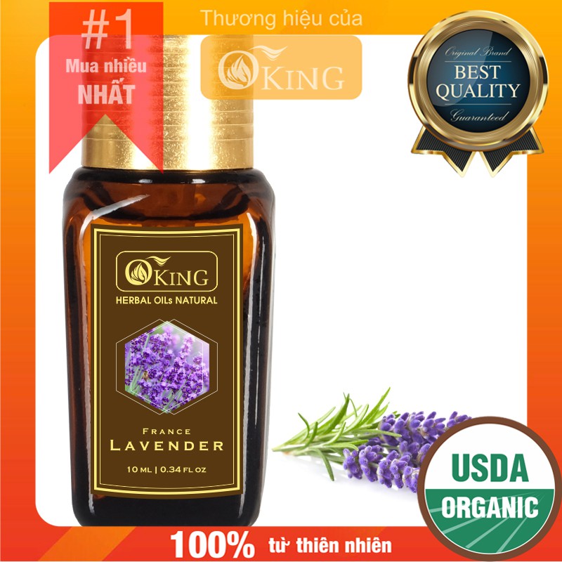 Tinh dầu Oải hương Pháp nguyên chất (True Lavender) 10ml